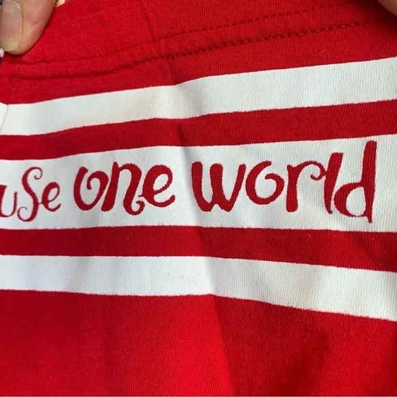 Disney Epcot Mickey Mouse Multi-Face Flag Shirt L - Picture 3 of 6